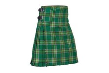 Irish Heritage Tartan 8 verges Kilt 13oz Highland formelle écossais traditionnel