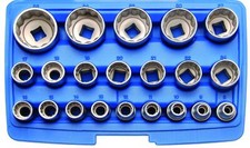 Douilles pans carre 1 - pans, 1/2