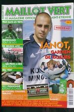 Magazine Maillot Vert Saint-Etienne n°3 de 2005; Janot gardien valeurs/ Piquionn