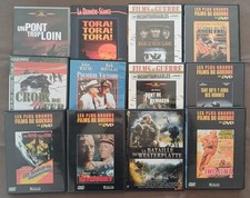 Lot de 12 DVD films thème guerre militaire classiques anciens