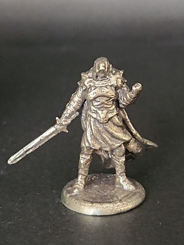 Solid metal medieval gladiator - metal,