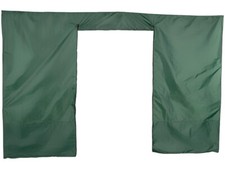 Bâche latérale avec porte