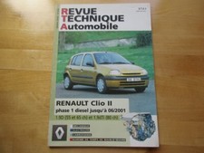 REVUE TECHNIQUE # 659 RENAULT CLIO II PHASE 1 DIESELJUSQUE 06/2001 1.9D & dTI