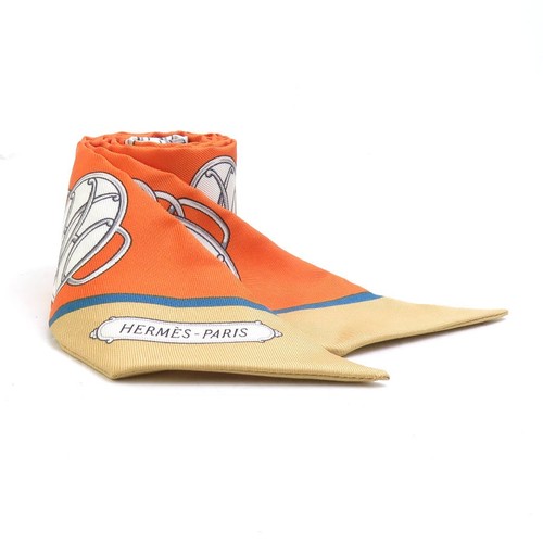 Auth hermes twilly ribbon - twilly,