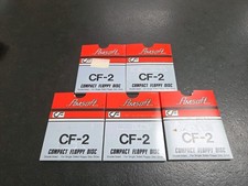 5 Foureau Plastique Vide AMSOFT pour Disquette Amstrad CF-2