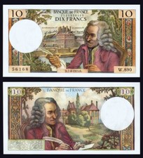 Billet France - 10 Francs Voltaire - 07-06-1973 - W890 - NEUF - Fay : 62.62