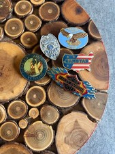 Lots de 5 pin's thème Etats-Unis sans fermoirs