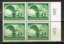 Germany WW2 Third Reich Army Paratroopers Unit stamps Block 1944 MNG