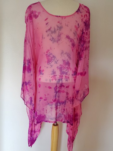 New silk kaftan - kaftan, dress