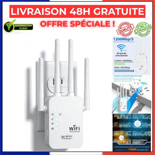Répéteur wifi 1200 mbps - wifi,