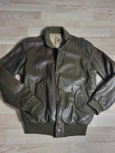 Blouson cuir vintage - en,