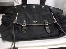 TRES BEAU SAC WEEKEND SONIA RYKIEL NYLON ET CUIR ETAT NEUF