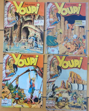 YOUPI DU N° 11 AU N° 14 (lot3 1949) Dessin : Robba , Esteve, Benvenutti