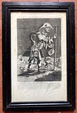 GRAVURE ANCIENNE PÈRE BARNABA
