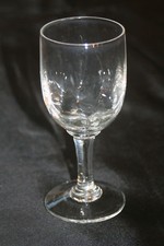 Verre de table ancien:12.5cm