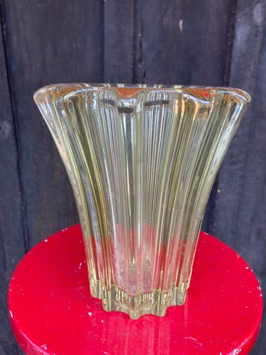Vase art deco signé avesn - art, d'avesn