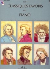 Les Classiques favoris  du piano volume 3    Livre bon état 