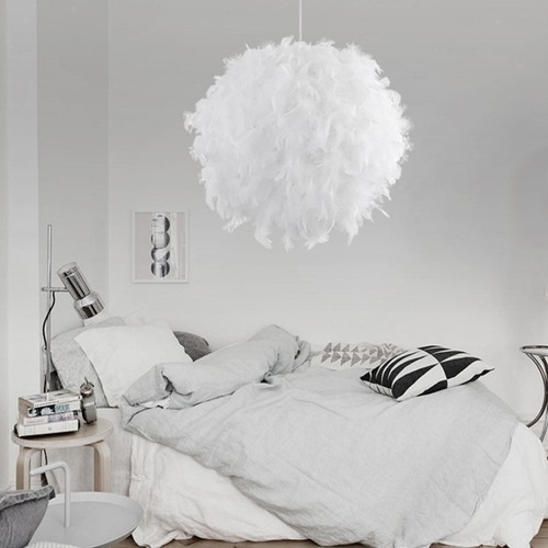 Plume mode pendentif - plume, de