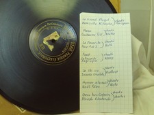 LOT DE 7 DISQUES PATHE CENTRE