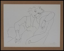 Henri MATISSE : Elégante