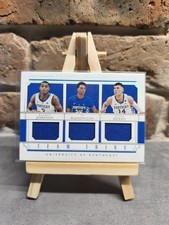 2019 Panini National Treasures Collegiate Team Trios University Of Kentucky 
