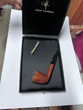 coffret Pipe en Bruyère et ébonite Lacroix Pipier saint claudien
