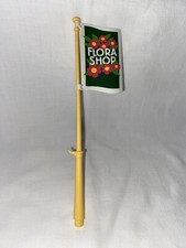 Playmobil Enseigne Poteau Drapeau Flora Shop 4480 Jardinerie Serre