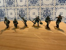 6 Britains Deetail WW2 Soldats - Allemand