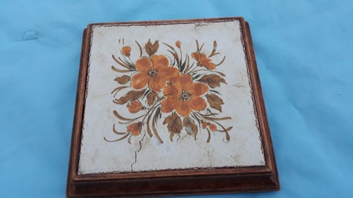 Ancien dessous plat musical - dessous, de