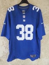 Maillot foot américain US GIANTS NEW YORK shirt NIKE HELMAN n°38 NFL XL