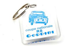 PORTE CLÉS - KEYCHAIN - RENAULT 8 GORDINI - COUPE NATIONALE R8 GORDINI ATLAS