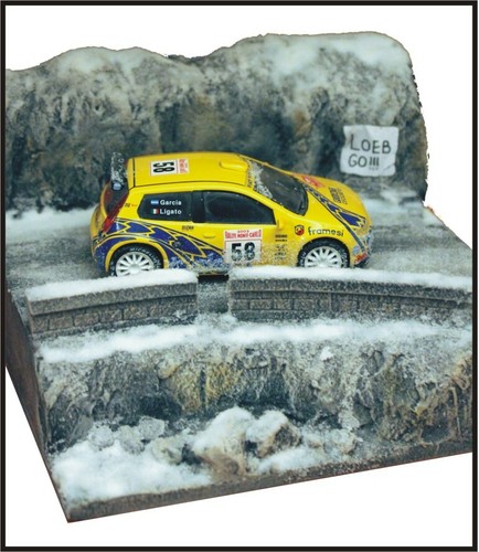 Ninive 28x diorama rally - diorama,