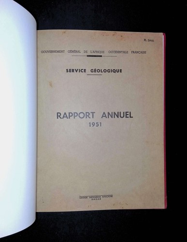Rapport annuel 1951 - rapport,