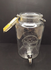 Bocal en verre Kilner de 5 litres avec robinet distributeur hermétique