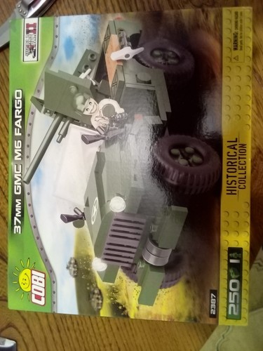New cobi usa 37mm gmc - new,