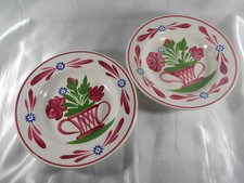 ( 520 ) PAIRE D ' ASSIETTE