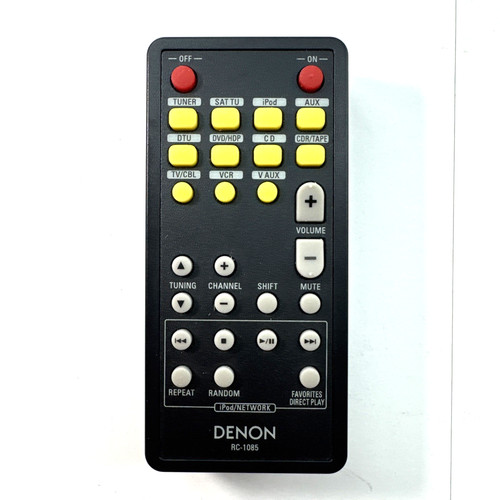 Denon 1085 remote control - denon,