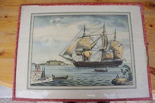 Ancien dessin lithographie