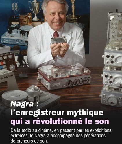 Nagra magnetophone a bande - e,