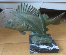 Belle sculpture poisson - sculpture, dans