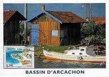 France, CM 2007, Arcachon mer station balnéaire pinasse bateau ostréiculture