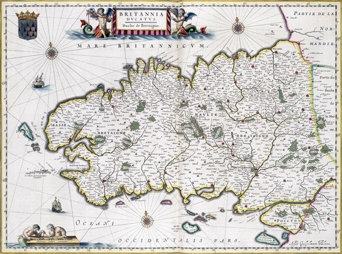 Reproduction carte ancienne - ,