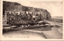 *75005 cpa 76 Dieppe - les Villas du Bas - Fort Blanc