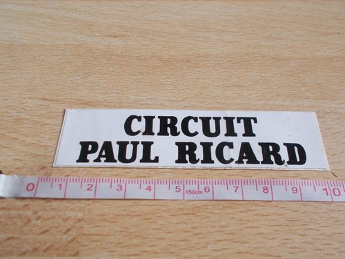 Autocollant circuit paul - circuit,