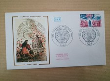 enveloppe premier jour 1980 comedie française