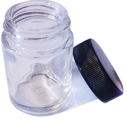 Jarre pot récipient verre - jarre, en