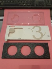 Legrand 69453 - Plaque TRIPLE CUIR PIXEL Legrand Céliane 71mm