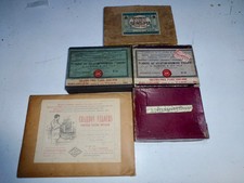 LOT PLAQUES VERRE