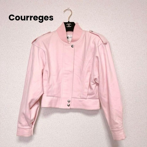 Blouson veste stade rose