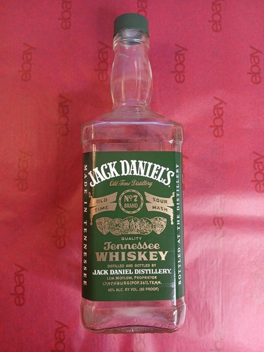 Jack daniels green - green, label